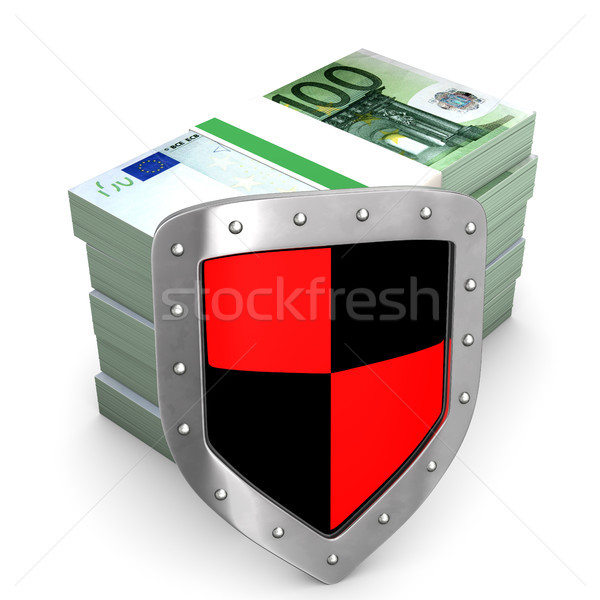 Shield Euro Money Stock photo © limbi007