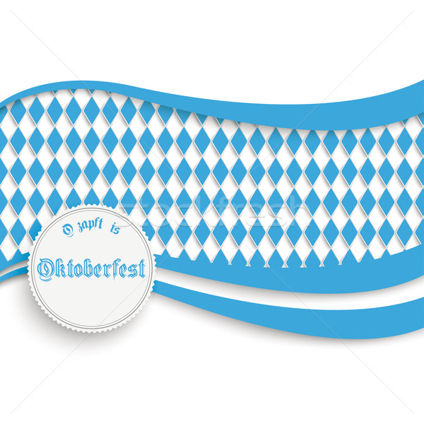 Bavarian Oktoberfest Flyer Centre Stock photo © limbi007