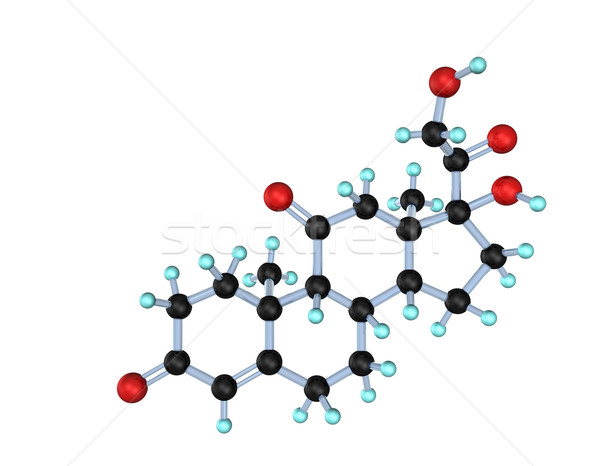 Molecule Cortison Stock photo © limbi007