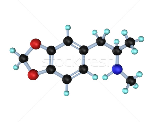 Molecule of MDMA (XTC) Stock photo © limbi007
