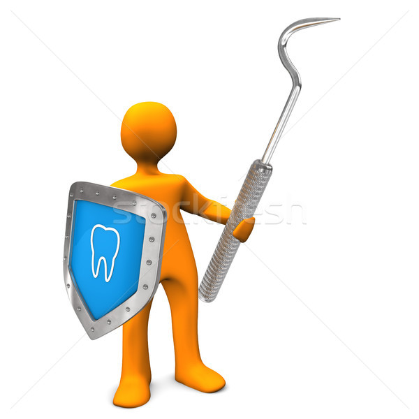 Dentist Shield Scaler Stock photo © limbi007