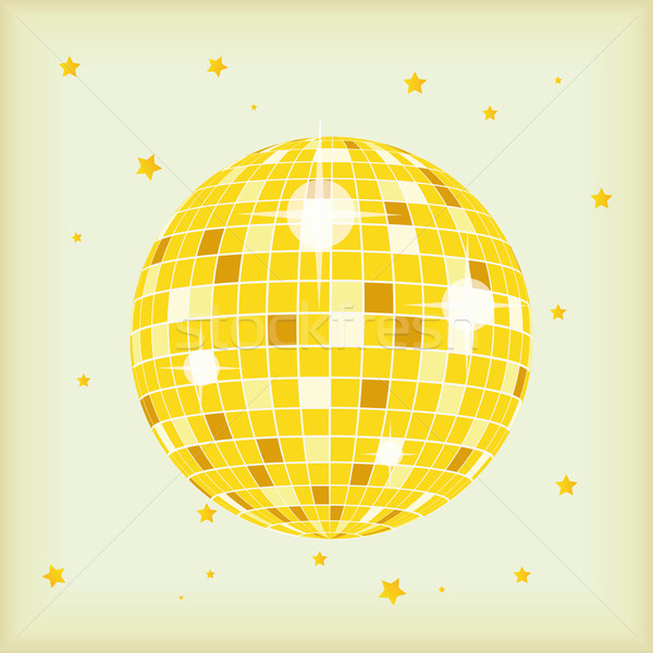 Retro Style Disco Ball Stock photo © limbi007