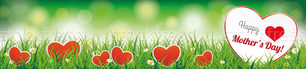 Spring Background Header Happy Mothersday SH Stock photo © limbi007