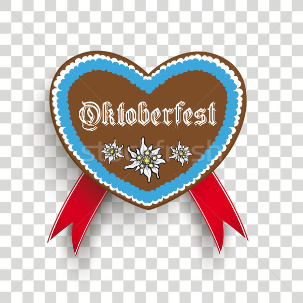 Stockfoto: Oktoberfest · hart · transparant · ontwerp · witte · eps