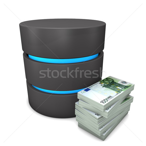 Database Euro Stock photo © limbi007