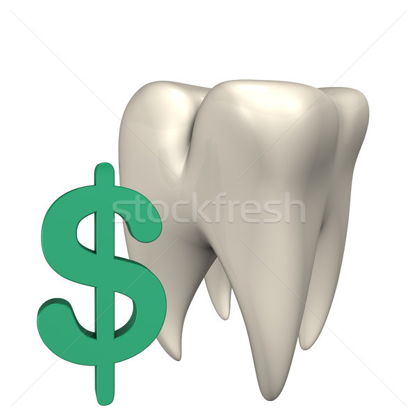 Dollar Tooth Stock photo © limbi007
