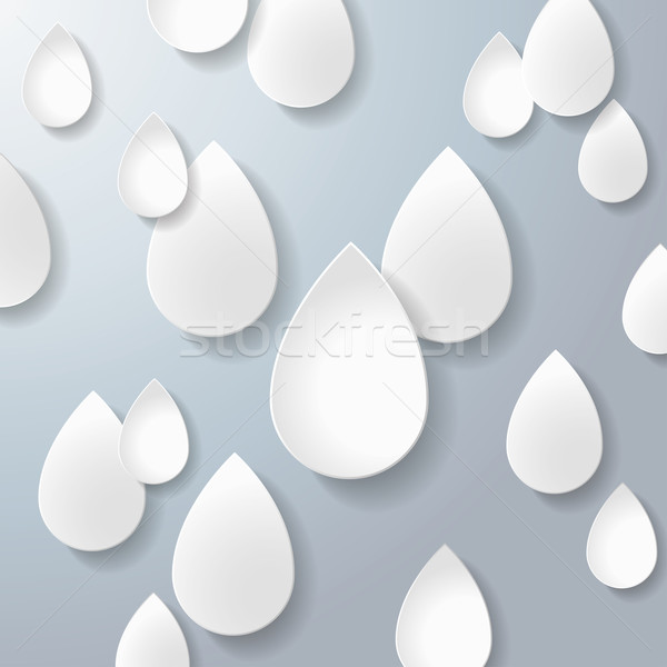 White Full Drops One Direction Stock photo © limbi007