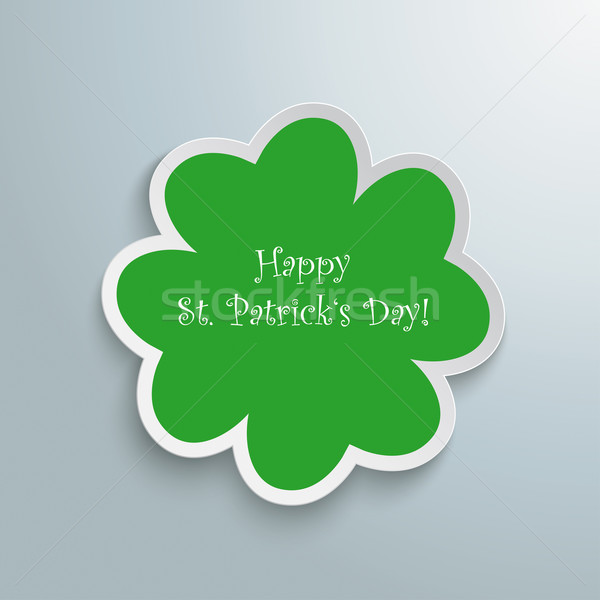 Stock photo: Green Shamrock Good St Patricks Day