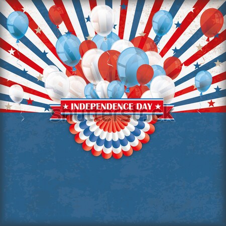 Independence Day  USA Bunting Stock photo © limbi007