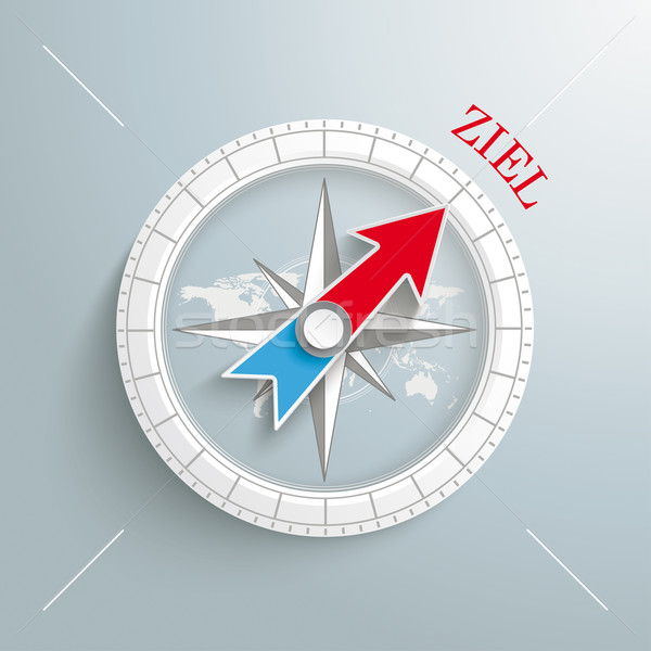 Compass Ziel Stock photo © limbi007