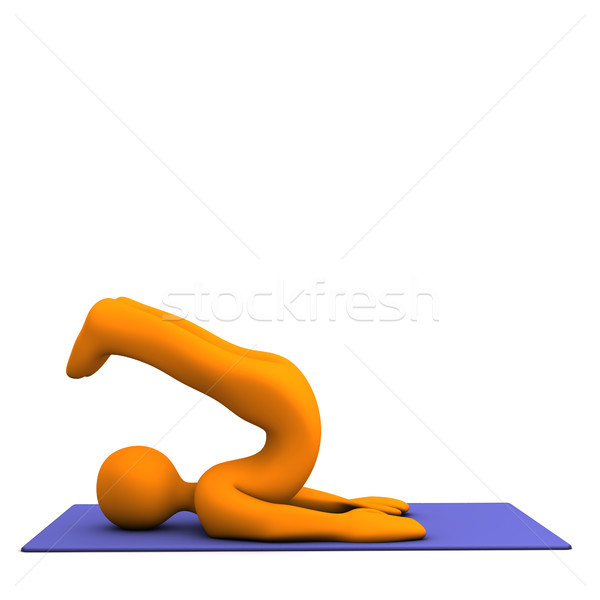 [[stock_photo]]: Orange · sport · blanche · médecine