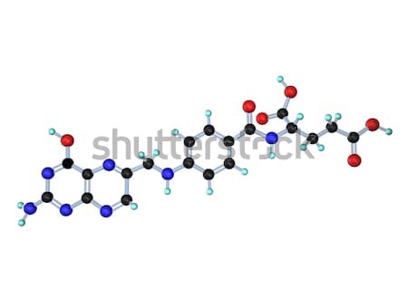 Molecule LSD 3D Stock photo © limbi007
