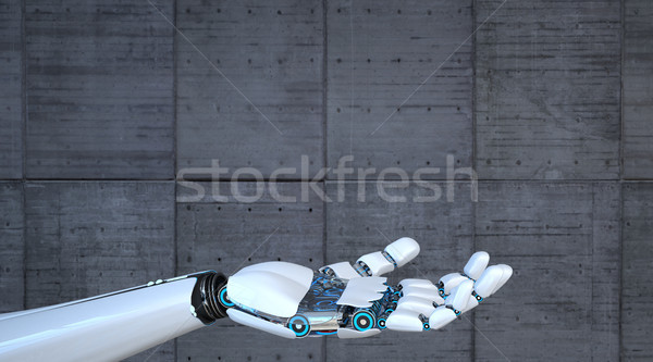 Robot Hand Palm Stock photo © limbi007