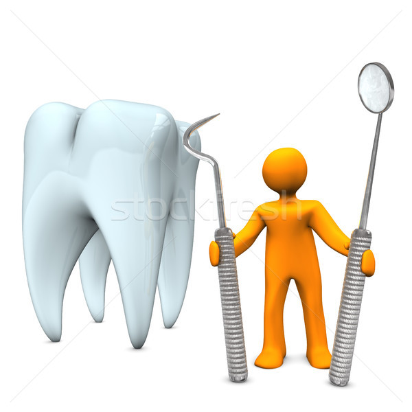 Dentist Tooth Tools Stock photo © limbi007