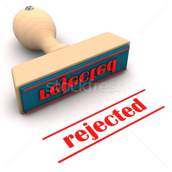 Stamp Rejected Stock photo © limbi007