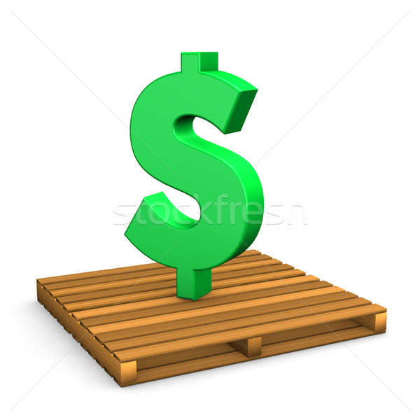 Pallet Dollar Stock photo © limbi007