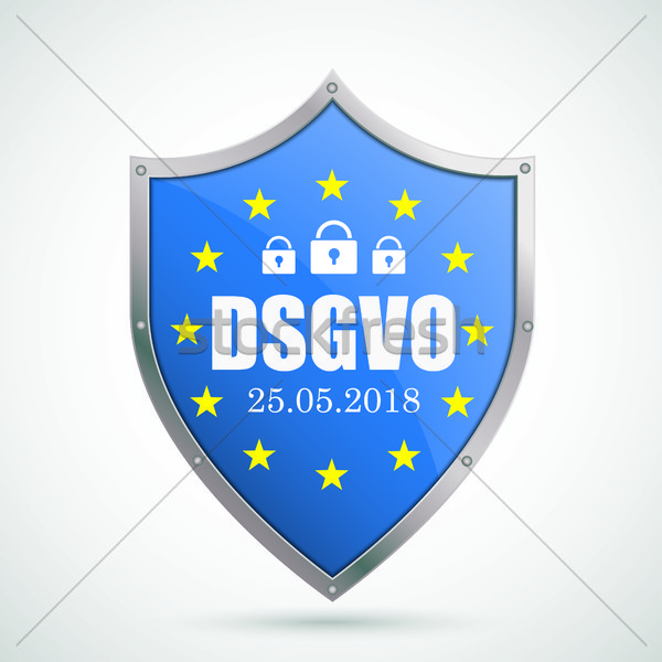 Protection Shield DSGVO Stock photo © limbi007