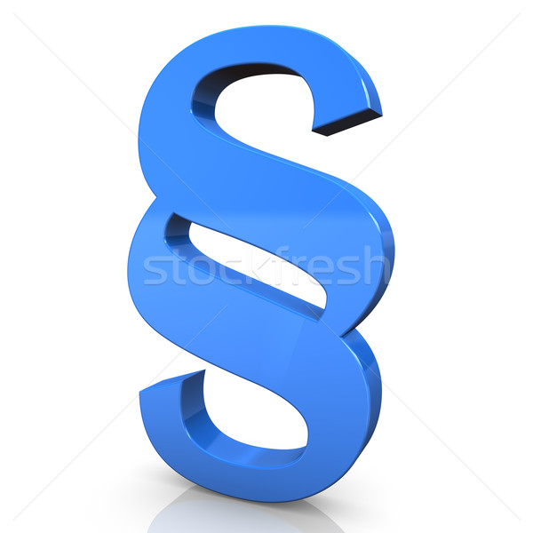 Blue Paragraph Stock photo © limbi007