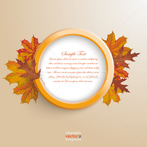 Autumn Ring Foliage Stock photo © limbi007