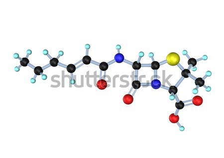 Gezondheid geneeskunde wetenschap pillen chemische koud Stockfoto © limbi007