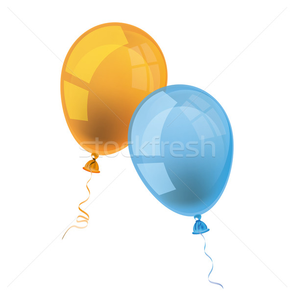 Blackboard Balloons Back to School Stock photo © limbi007