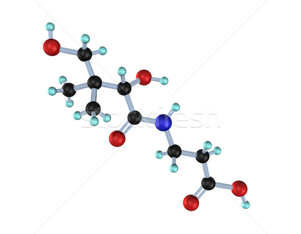 Molecule Vitamin B5 3D Stock photo © limbi007