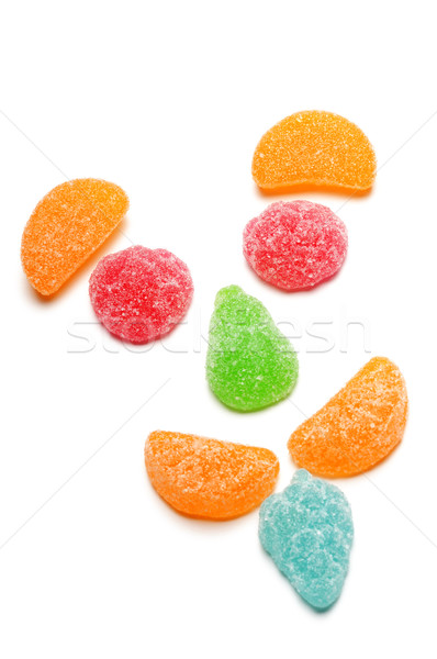 Foto stock: Dulces · frutas · blanco · alimentos