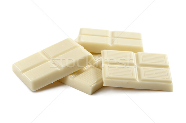 Blanco chocolate leche roto postre azúcar Foto stock © limpido