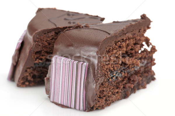 chocolate cake Stock photo © limpido