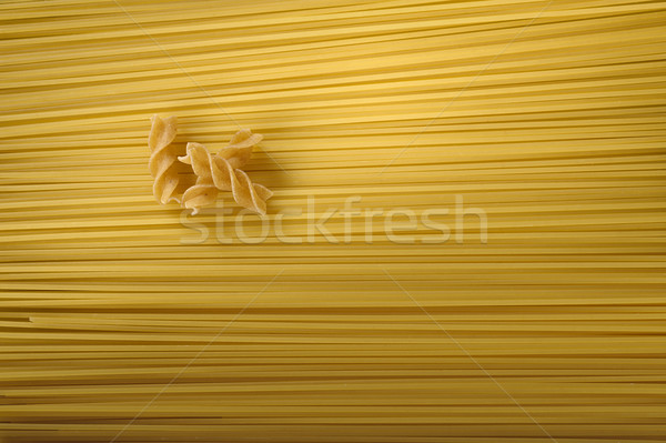 Pasta harina fondo amarillo Foto stock © limpido