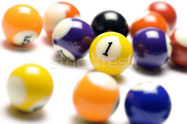 biliard balls Stock photo © limpido