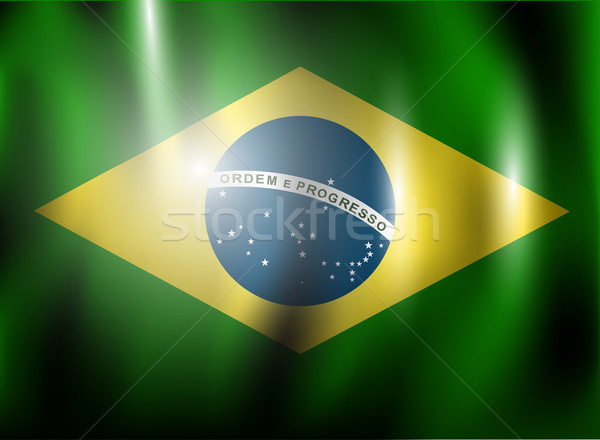 Zdjęcia stock: Banderą · Brazylia · projektu · podróży · star · znaki