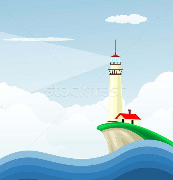 Lighthouse Stock photo © lindwa