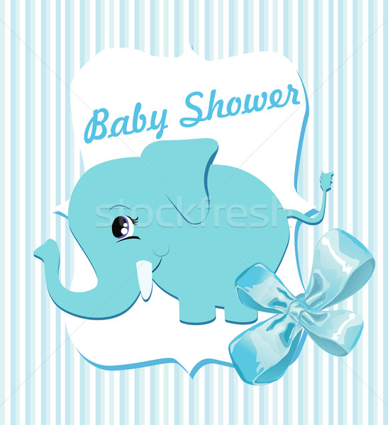 Baby Dusche Textur Party Kind Geburtstag Stock foto © lindwa