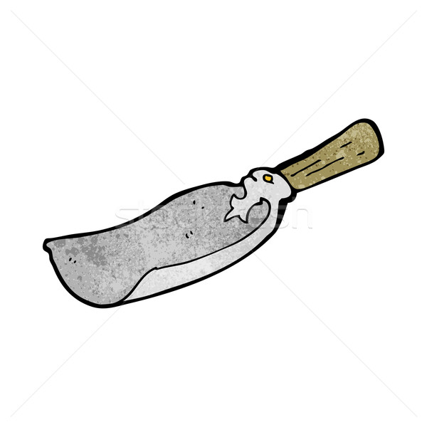 Cartoon старые лопатой стороны дизайна Crazy Сток-фото © lineartestpilot