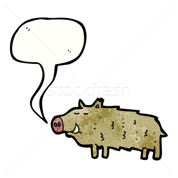 cartoon boar Stock photo © lineartestpilot