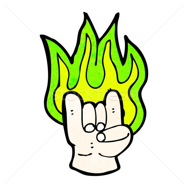 magic hand cartoon Stock photo © lineartestpilot