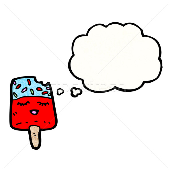 ice lolly cartoon character Stock photo © lineartestpilot