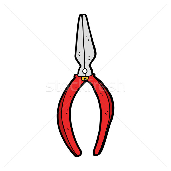 cartoon pliers Stock photo © lineartestpilot