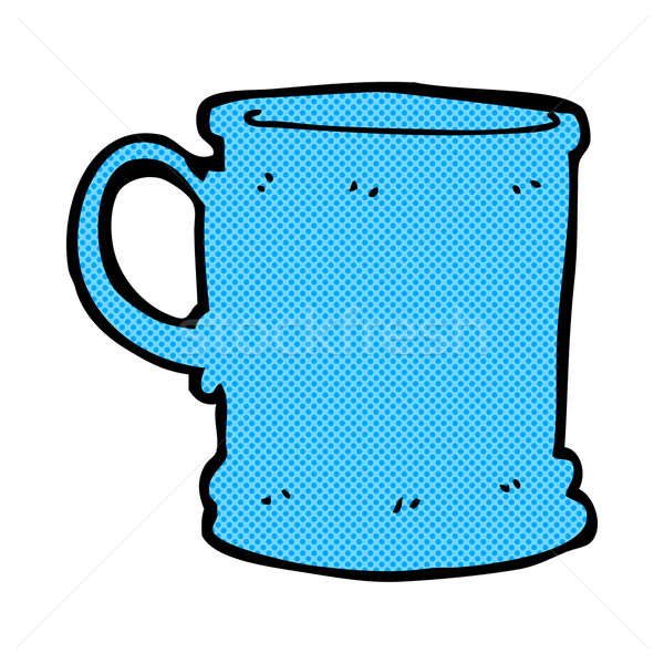 comic cartoon mug Stock photo © lineartestpilot