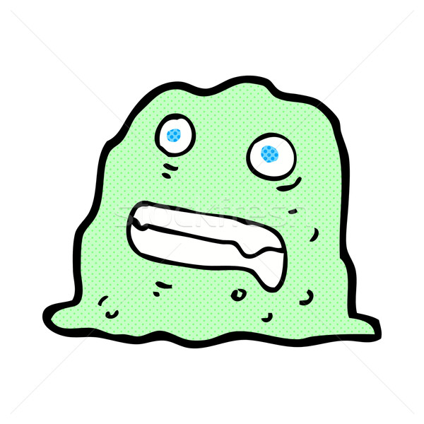 comic cartoon slime creature Stock photo © lineartestpilot