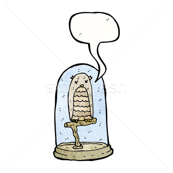 cartoon stuffed owl Stock photo © lineartestpilot