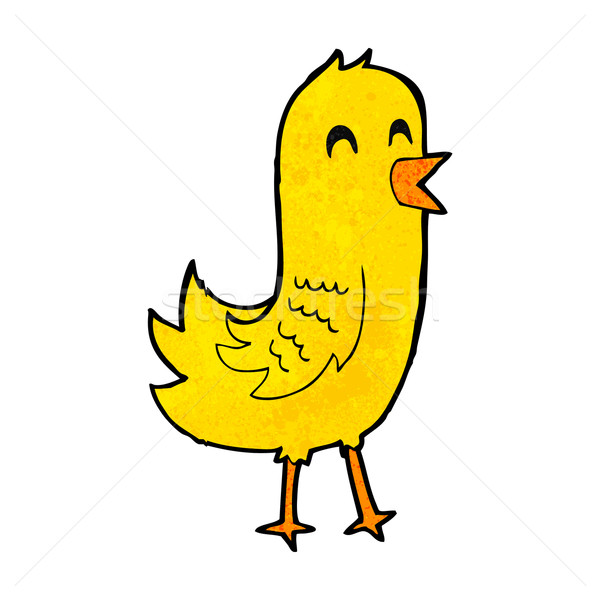 cartoon happy bird Stock photo © lineartestpilot