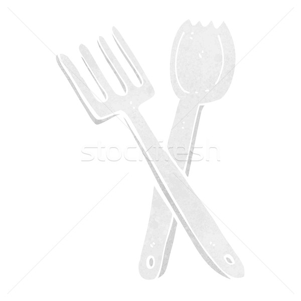 cartoon cutlery Stock photo © lineartestpilot