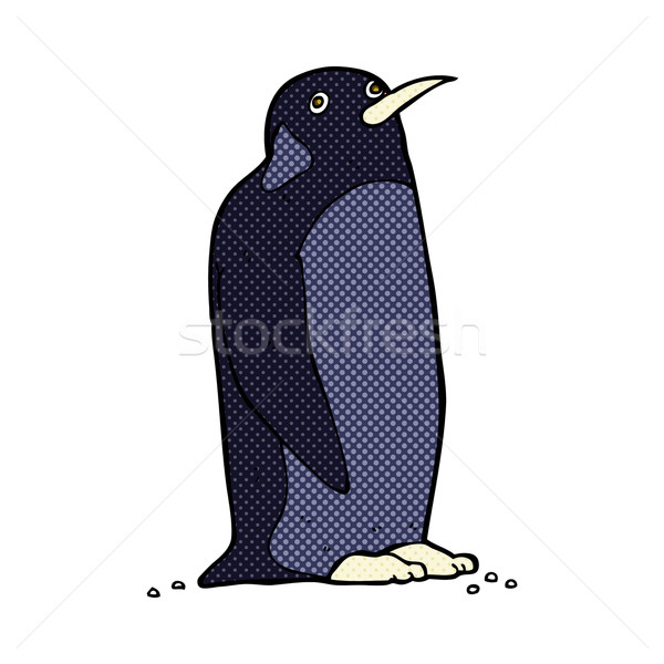 comic cartoon penguin Stock photo © lineartestpilot