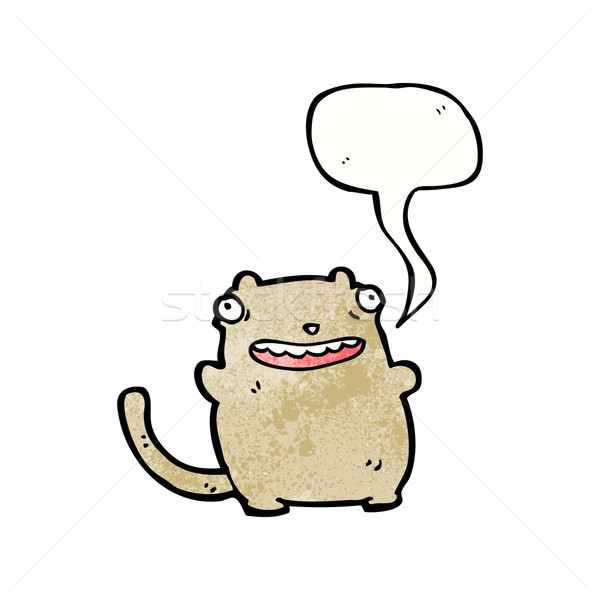 fat cartoon cat Stock photo © lineartestpilot