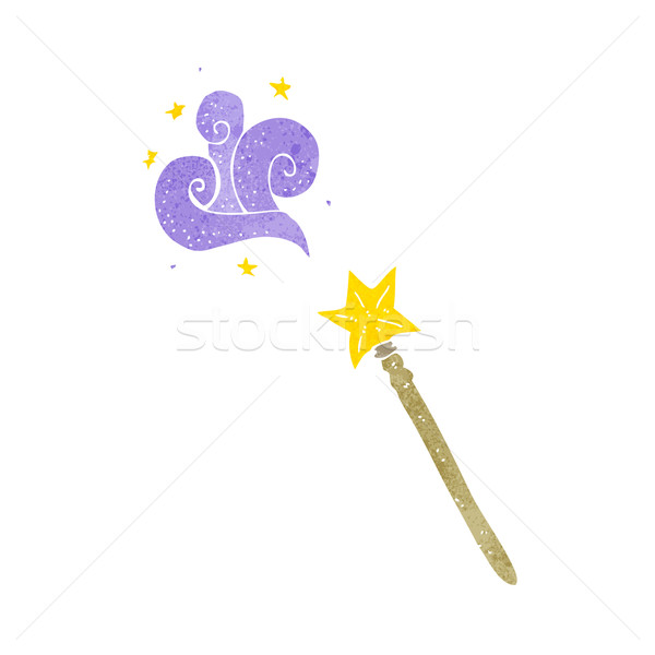 cartoon magic wand Stock photo © lineartestpilot