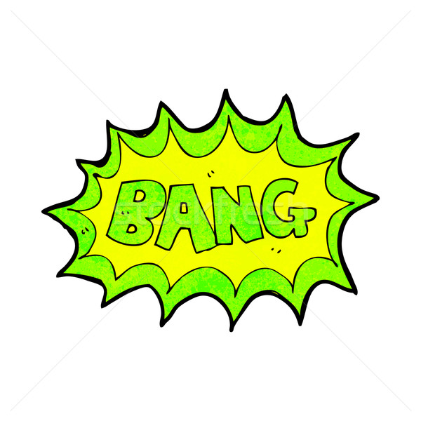 cartoon comic book explosion Stock photo © lineartestpilot