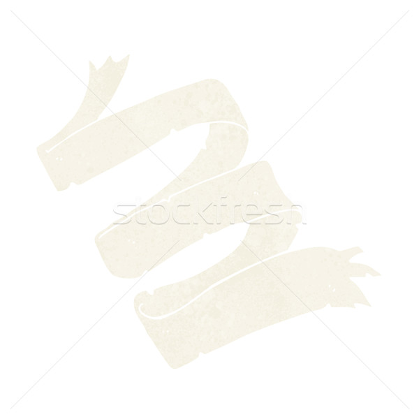 Cartoon heraldiek scroll hand ontwerp gek Stockfoto © lineartestpilot