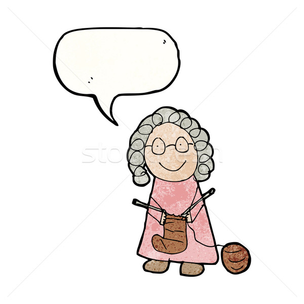 Afrikaner Granny Cartoon Doppelter